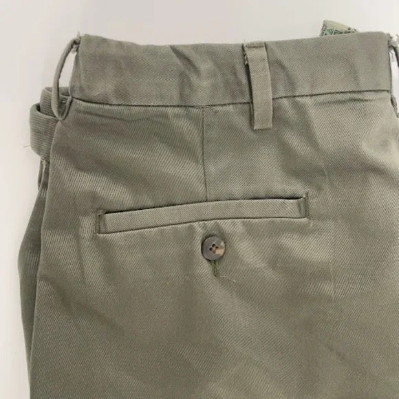 Duck Head Premium Pants Mens 34x29 fits 36x28 Green 100% Cotton Slacks - Picture 5 of 10